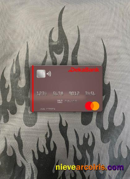 Germany Deka Bank mastercard photolook